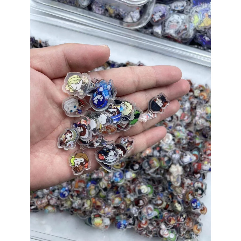 Set 50-100 Miếng Dán Acrylic 2cm Trang Trí Tủ Lạnh Diy  Identity Ⅴ