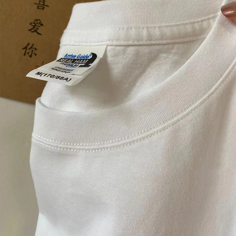 T-shirt nữ tay ngắn 100% cotton trắng xu hướng mới cherry maruko print ladies tops