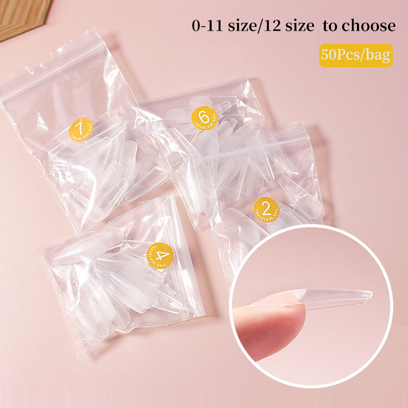 Túi 50 móng tay giả UR SUGAR dạng ấn nối móng