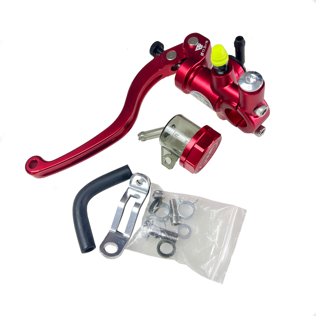 Phanh xe máy xe tay ga ly hợp px1 bơm phanh đòn bẩy xuyên tâm 17,5mm lắp đặt xi lanh chính 22mm cho yamaha kawasaki suzuki