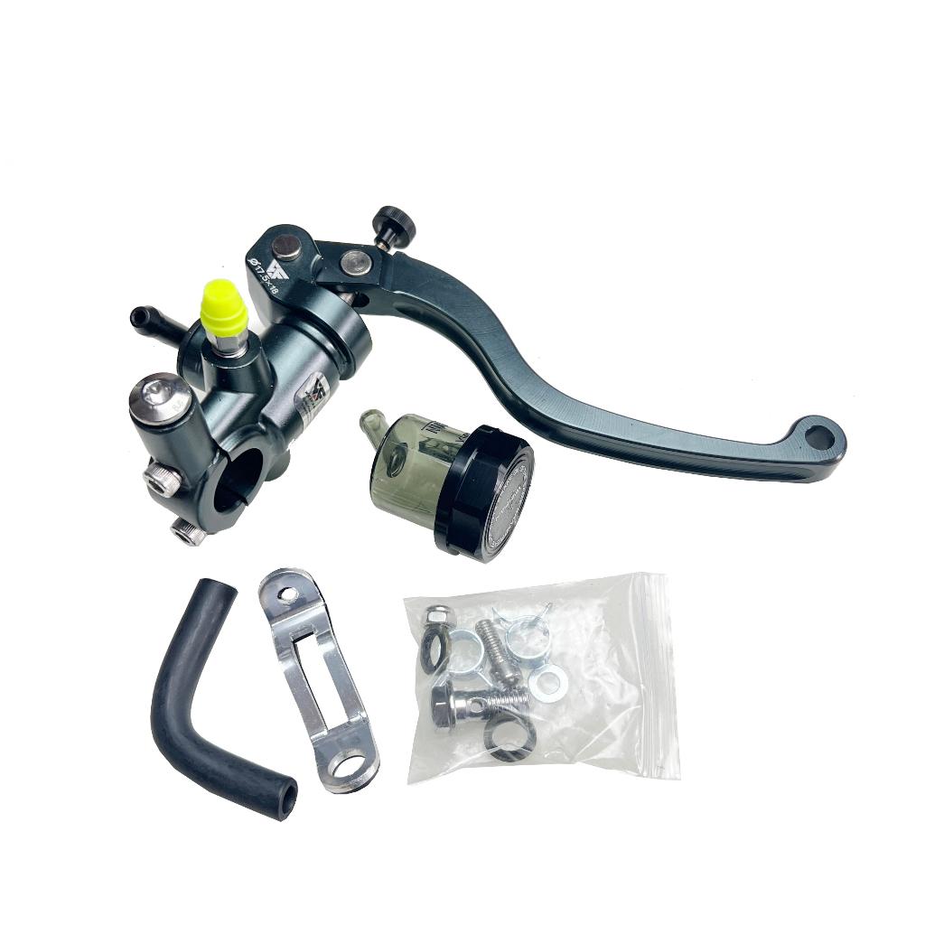 Phanh xe máy xe tay ga ly hợp px1 bơm phanh đòn bẩy xuyên tâm 17,5mm lắp đặt xi lanh chính 22mm cho yamaha kawasaki suzuki