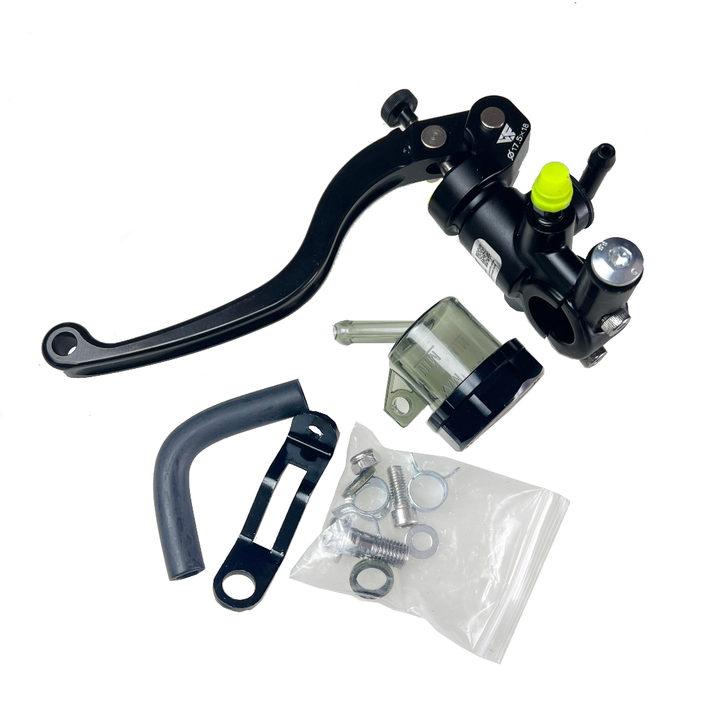 Phanh xe máy xe tay ga ly hợp px1 bơm phanh đòn bẩy xuyên tâm 17,5mm lắp đặt xi lanh chính 22mm cho yamaha kawasaki suzuki