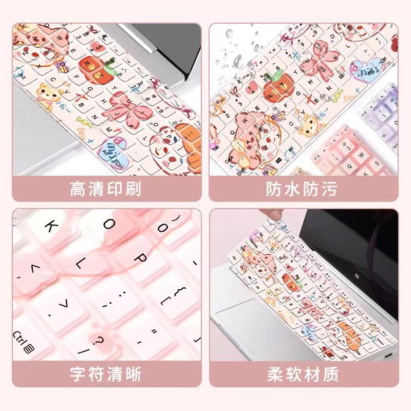 Keyboard cover For MacBook New Pro14/16 M2 M1 2023Air13.6 Pro13.3 Retina A1502 A1466 A1706 touchbar Pro13 15inch Waterproof keyboard cover