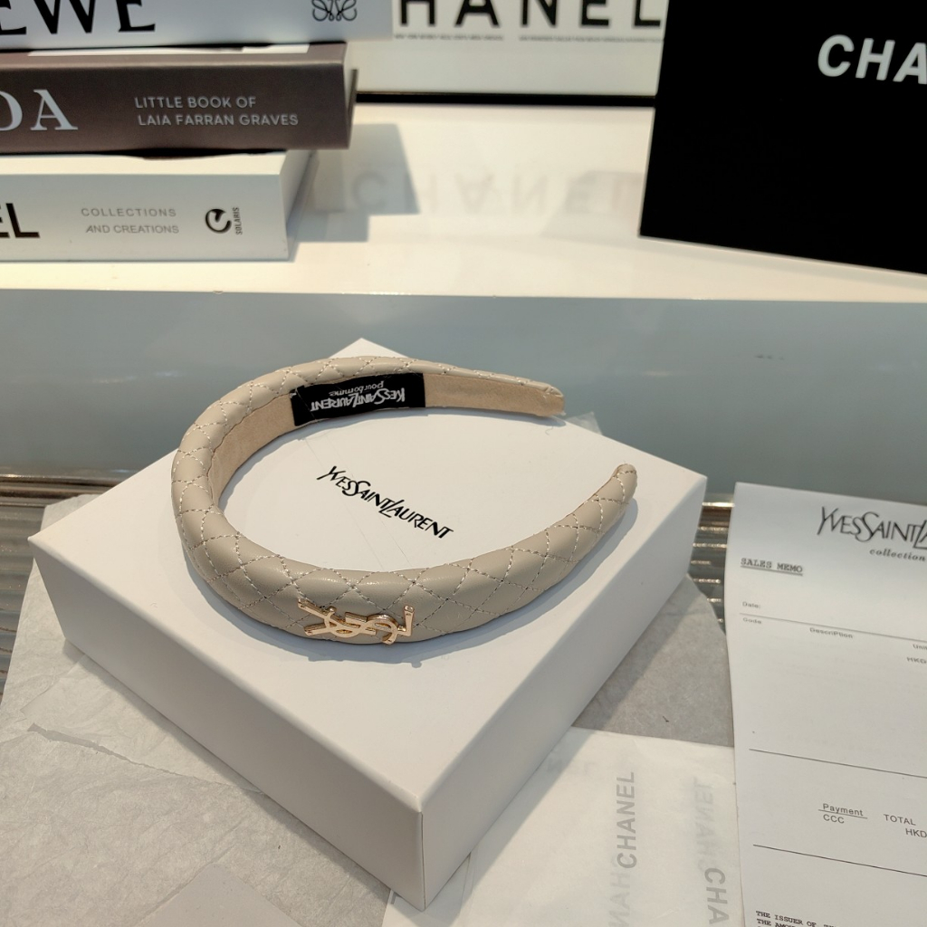 Sl new 23 da bê logo metel nữ haedband