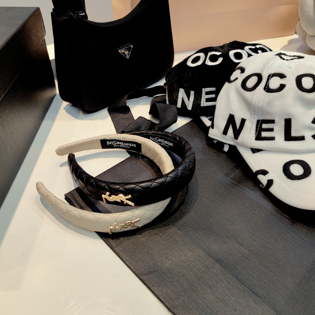 Sl new 23 da bê logo metel nữ haedband