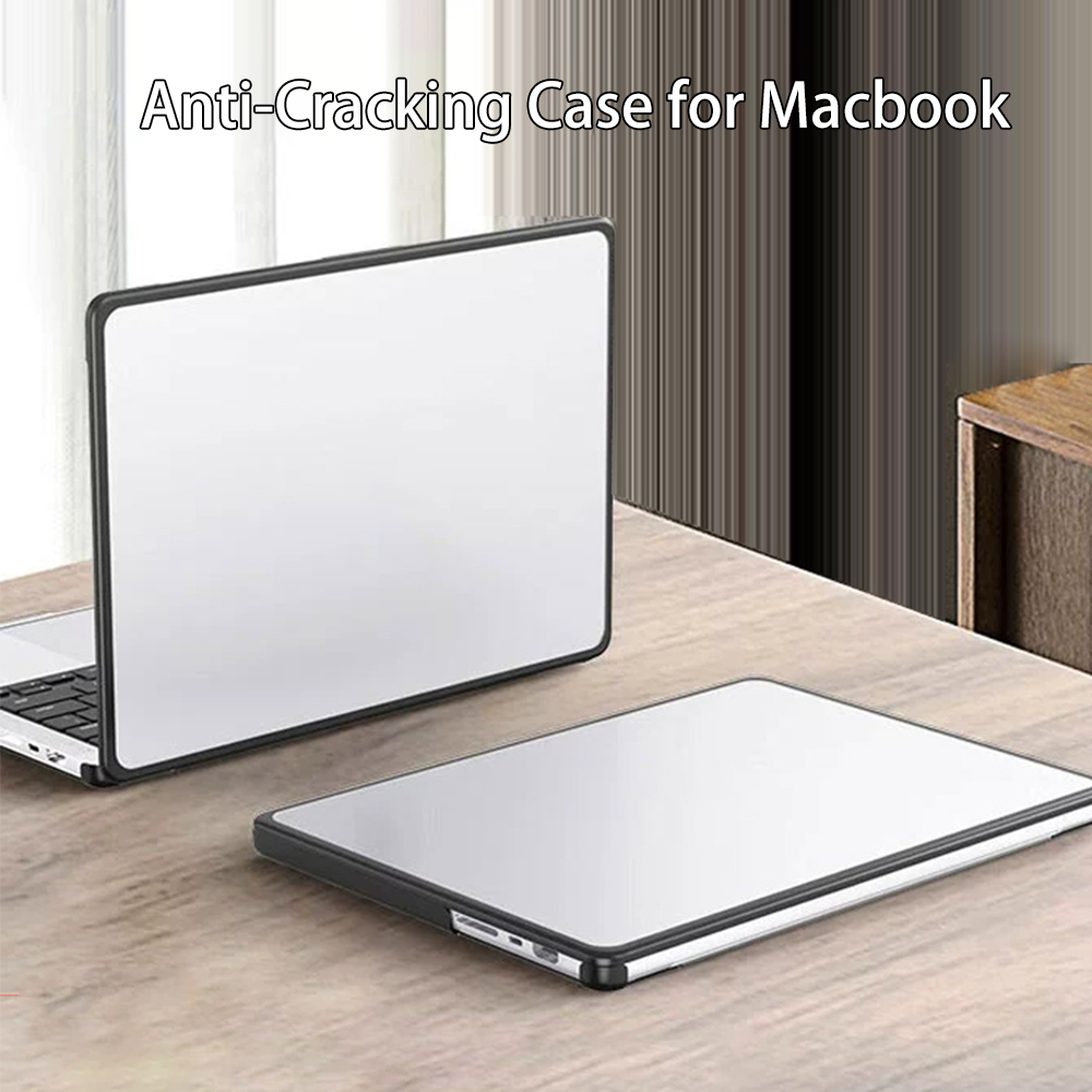 Anti-cracking matte case with tpu bumper for 2023 macbook m2 air15 inch a2941 air13.6 a2681 pro13 14 16 a2338 a2779 a2780 m1 air13 a2337 a2179 a1932 pro touch bar a1706 a1989