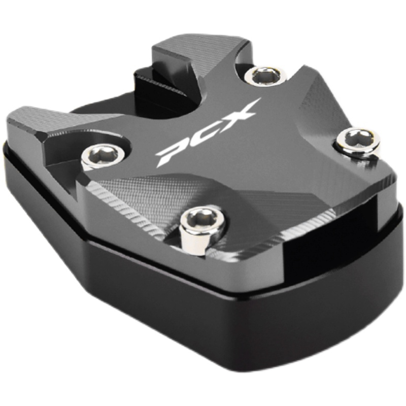 Đối với honda pcx 160 150 125 side stand shoes cnc motorcycle single stand cover foot kick enlarger pad modified side stand