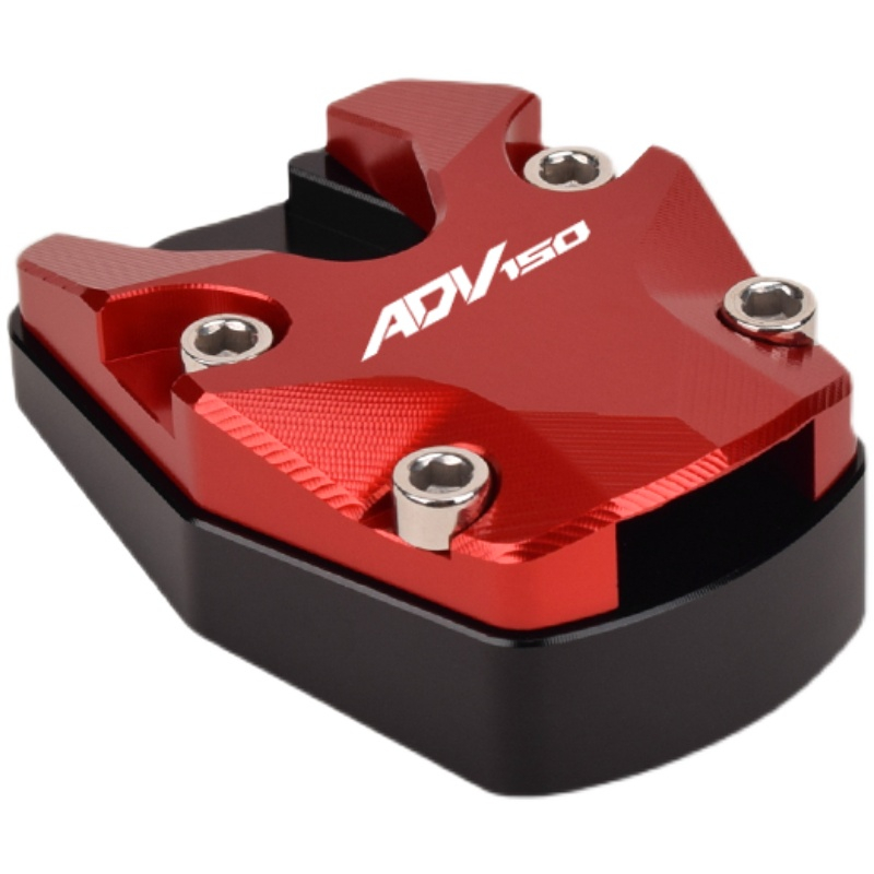 Đối với honda adv 160 150 side stand shoes cnc motorcycle single stand cover foot kick enlarger pad modified adv160 adv150 side stand