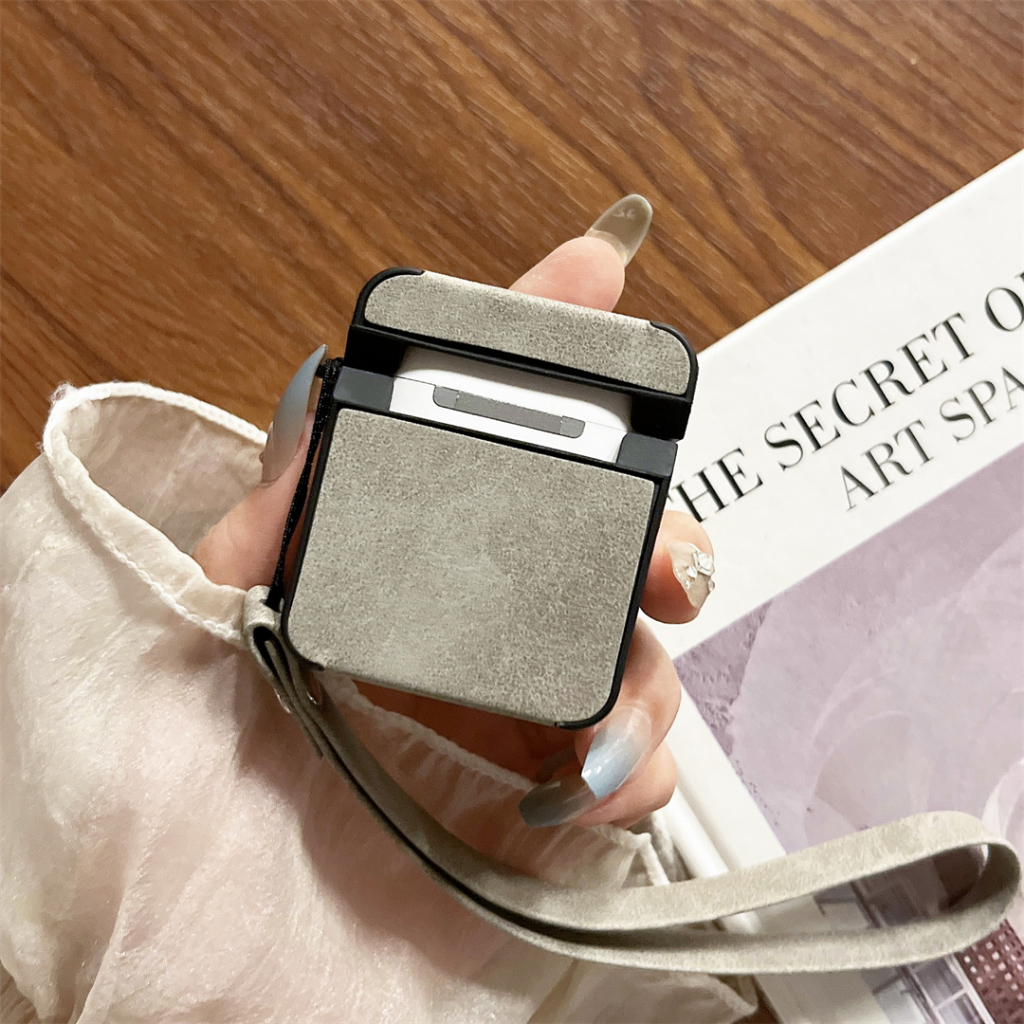 Bao da cho apple airpods pro2 pro airpods 1/2 airpods 3 bao đựng tai nghe