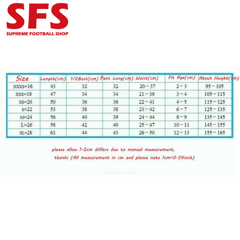 : Sfs : chất lượng hàng đầu 2023-24 ac soccer kid football jersey t-shirt quần áo thể thao trẻ em