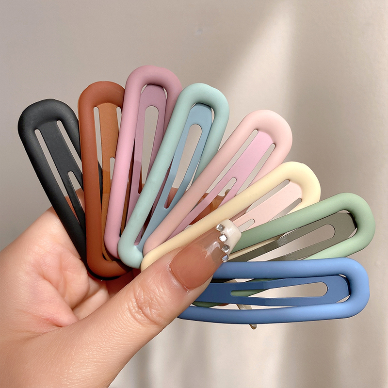 Kẹp Tóc Hình Vuông Nhiều Màu Sắc Chất Lượng Cao