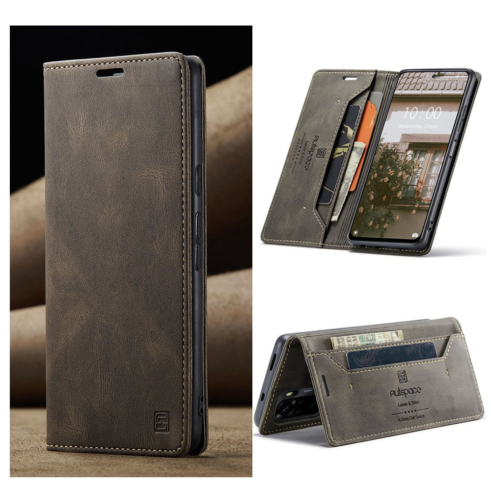 Vỏ cổ điển ốp lưng xiaomi redmi note 10 11 12 pro plus nắp gập từ tính vỏ bảo vệ điện thoại tinh tế