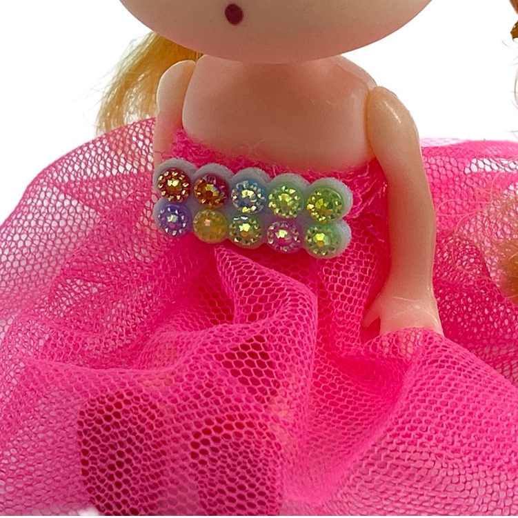 Búp Bê Barbie 12cm Kiểu Công Chúa Dễ Thương Xinh Xắn