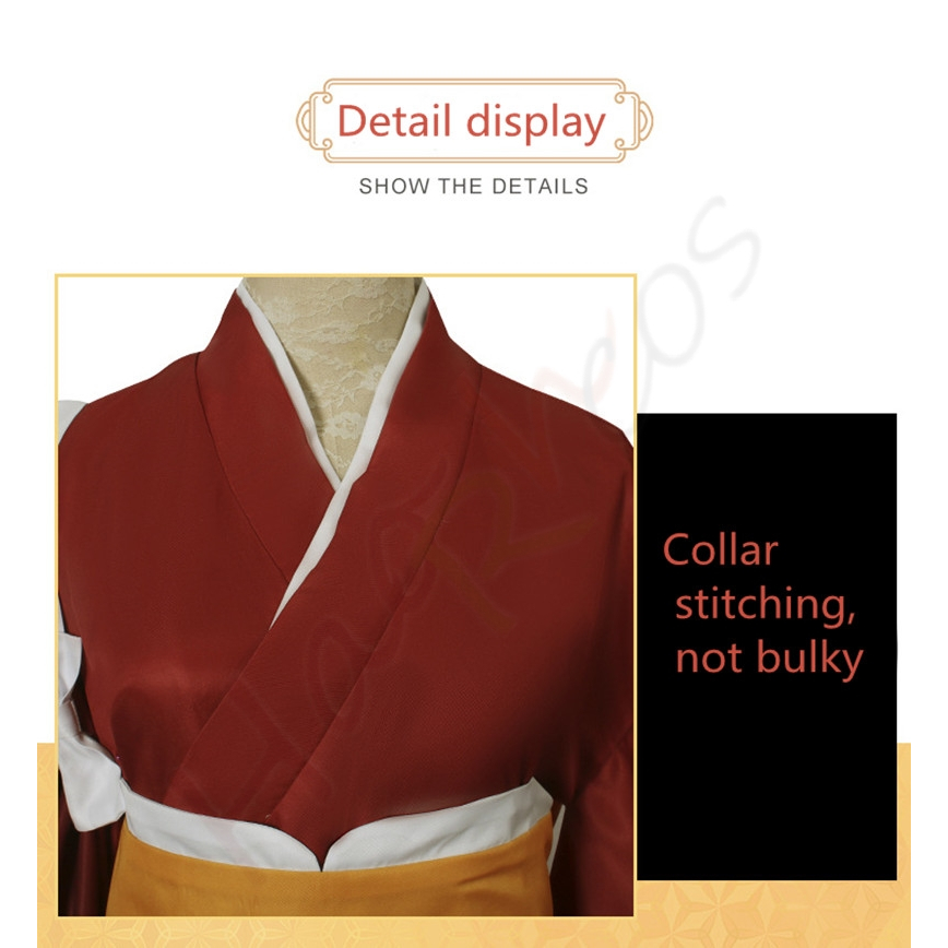 Anime bungo stray dogs lzumi kyouka yaksha shirayuki cosplay trang phục phụ nữ người lớn yukata kimono geta bộ tóc giả halloween party set