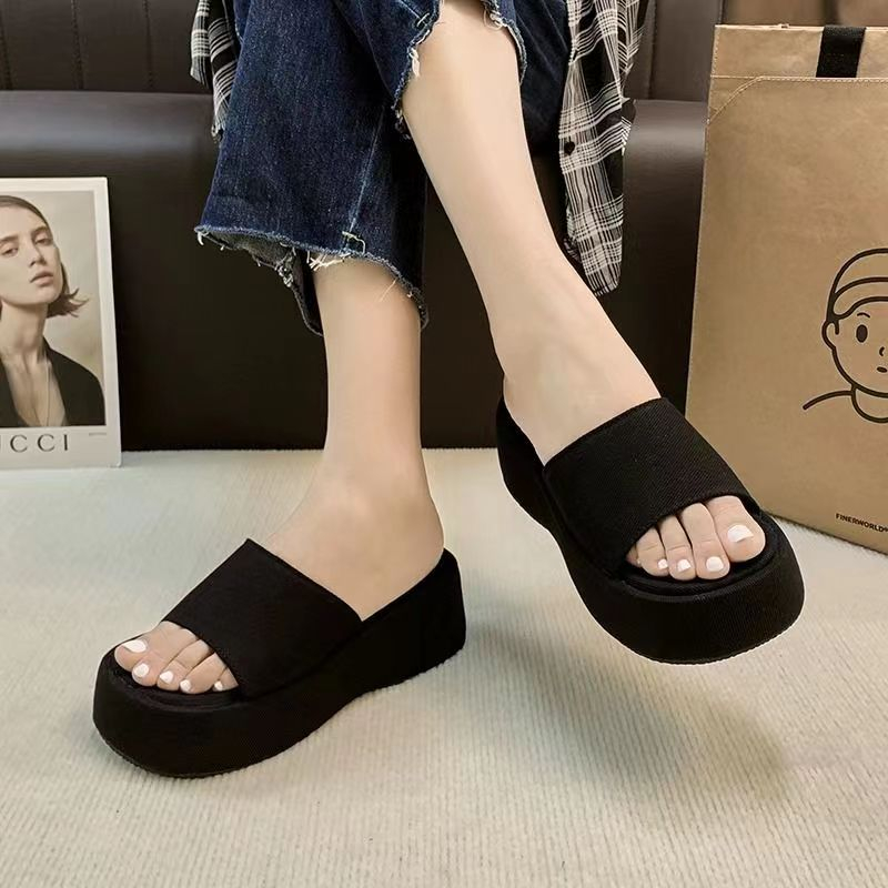 Sandal Đế Dày Thiết Kế Mới Đơn Giản Thời Trang