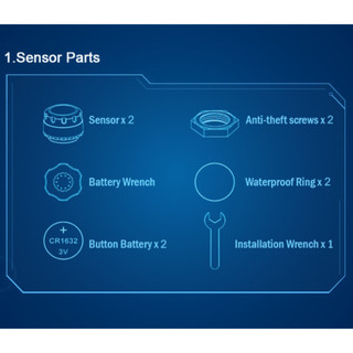 Thiết Bị TPMS Kết Nối Bluetooth 4.0 Cho Xe Máy Bluetooth 4.0