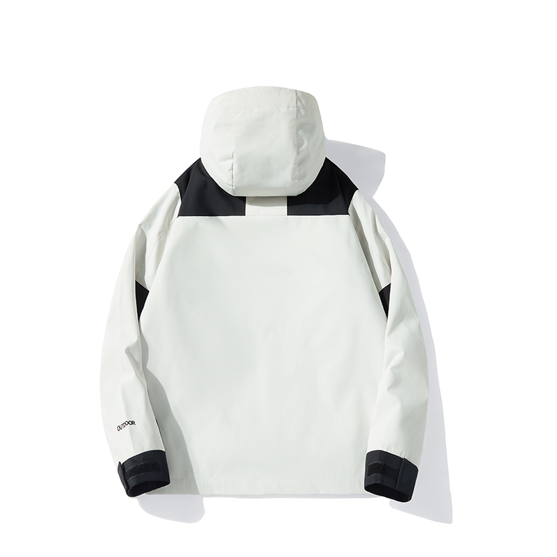 Áo Khoác Chống Gió Chống Thấm Nước Có Mũ Trùm Thời Trang Dành Cho Cặp Đôi