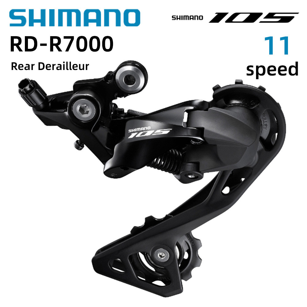 Shimano 105 r7000 phía sau derailleur 11 tốc độ cho xe đạp đường trường ss lồng ngắn phụ tùng ban đầu