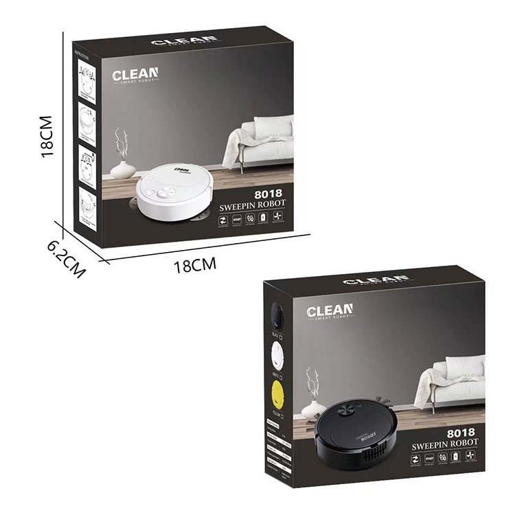 TAIDU Robot quét thông minh 3 trong 1 máy làm sạch có thể sạc lại máy hút bụi