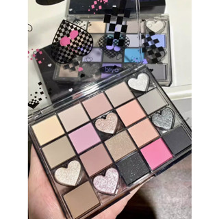 Bảng Phấn Mắt 20 Màu Nhũ Kim Tuyến Fargen er enkel Tạo Kiểu Trang Điểm Lâu Trôi Màu Hồng / Xanh Dương NO.7728