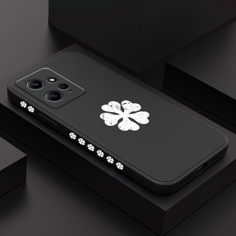 Vỏ điện thoại lucky clover cho xiaomi redmi note 12s 12 pro plus 4g 5g fashion cover pro thoải mái feel cover