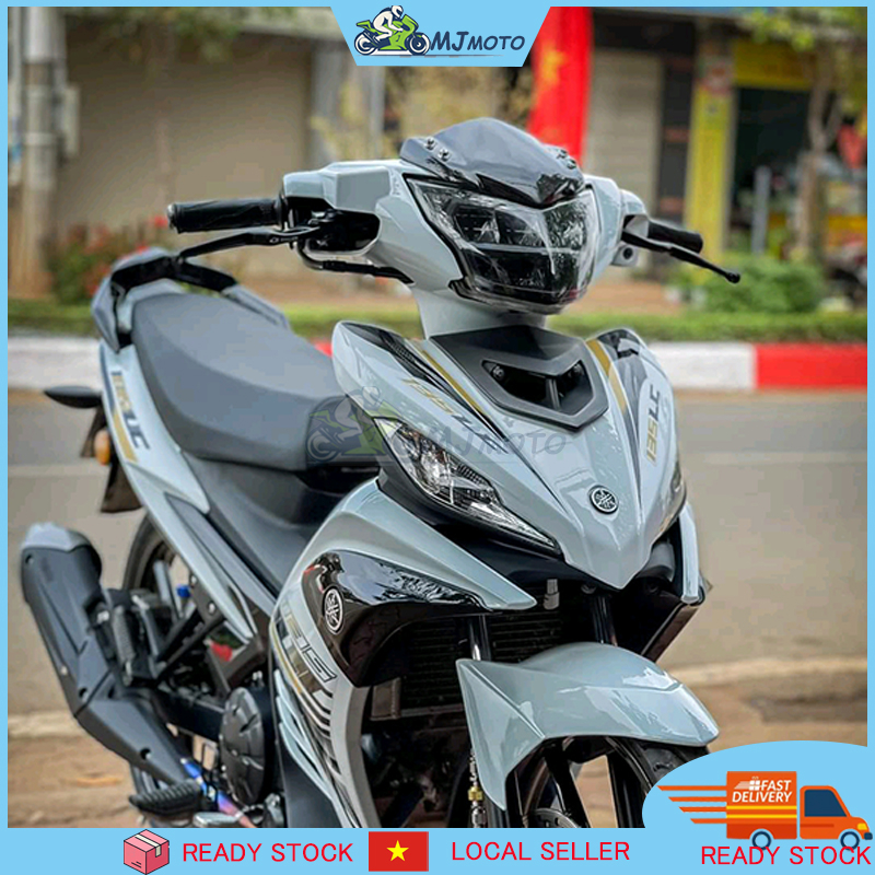 Đèn pha LED 2 tầng cho Yamaha LC135 135GP V2~V7 Exciter 135 EX135 2011 2012 2013 2014 exciter 135 5s Exciter 50cc  ex 50cc