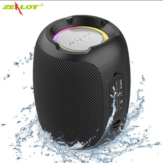 Loa Bluetooth không dây Zealot S53 Tws âm thanh siêu trầm chống thấm nước cao cấp
