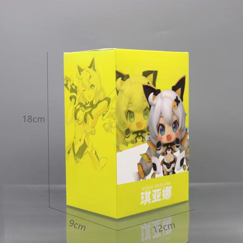 8 cm honkai impact 3 3rd anime figures kiana kaslana hình q phiên bản kawaii action figurine houkai gakuen mô hình trang trí búp bê quà tặng đồ chơi