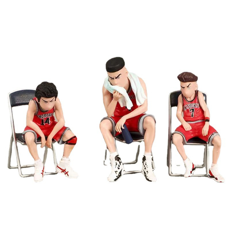 5 cái / 6 cái / bộ ô tô số điện thoại biển số nội thất trang trí anime slam dunk hanamichi sakuragi rukawa kaede hành động hình mô hình đồ chơi búp bê trang trí phụ kiện ô tô quà tặng