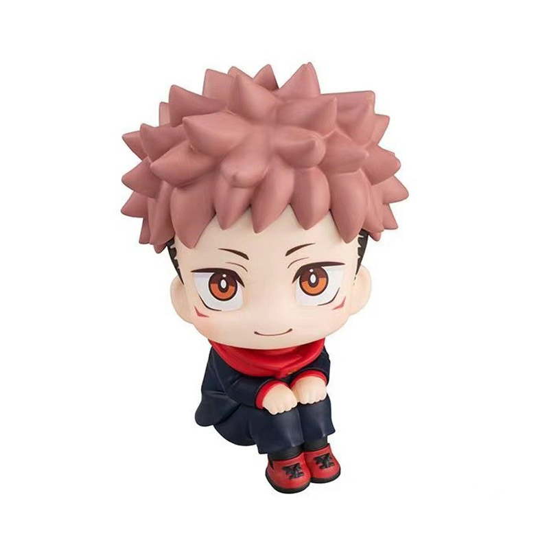 1 cái 10 cm jujutsu kaisen anime hình itadori yuji gojo satoru megumi inumaki toge nobara q phiên bản pvc hình hành động mô hình búp bê đồ chơi