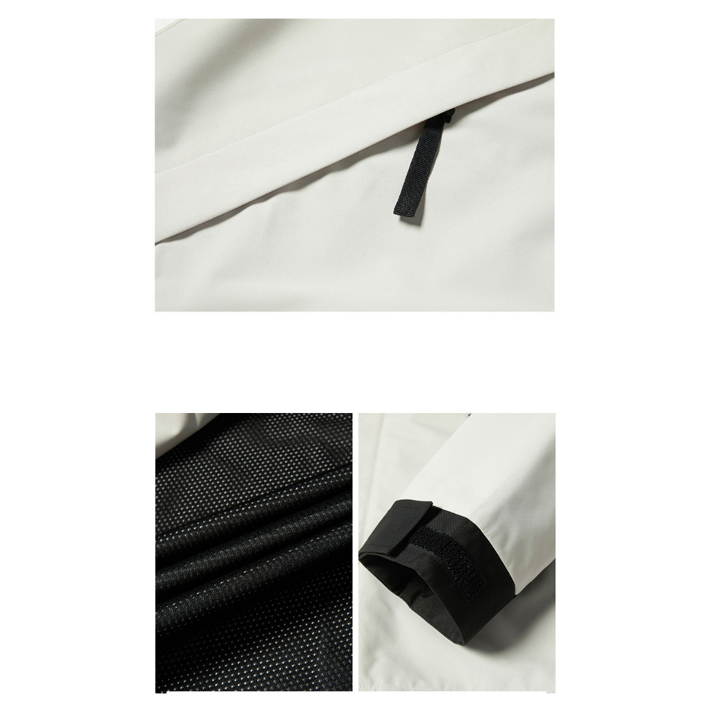 Áo Khoác Gió Chống Thấm Nước Có Mũ Trùm Thời Trang Dành Cho Cặp Đôi