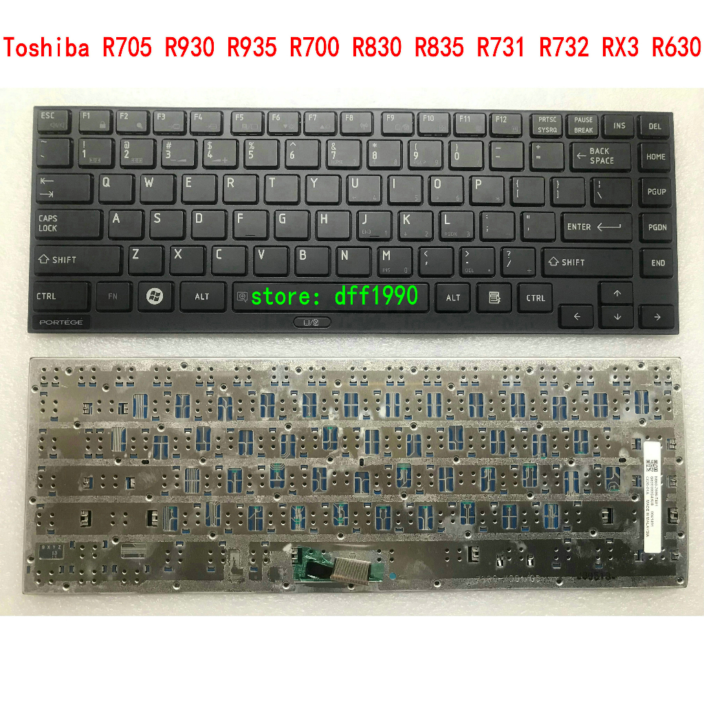 Bàn phím toshiba r705 r930 r935 r700 r830 r835 r731 r732 rx3 r630
