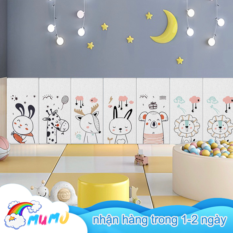 💥Giao hàng trong vòng 24 giờ 70*35cm miếng dán chống va chạm cho bé xốp dán tường tranh miếng xốp dán tường Dán tường nệm tranh decal dán tường tấm dán đầu giường giấy dán tường loại xịn xốp dán tường loại dày 0.8cm miếng dán tường