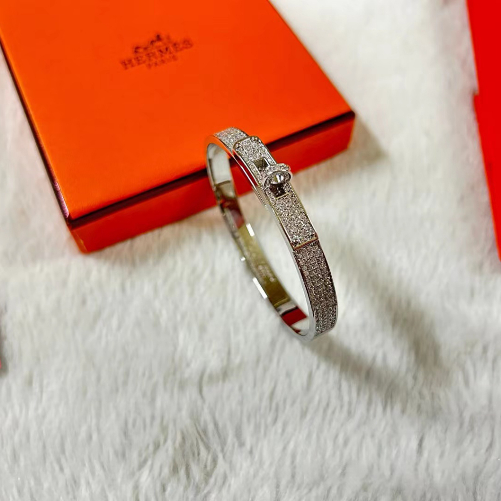 Hermes hermes kelly vòng tay kim cương đầy đủ