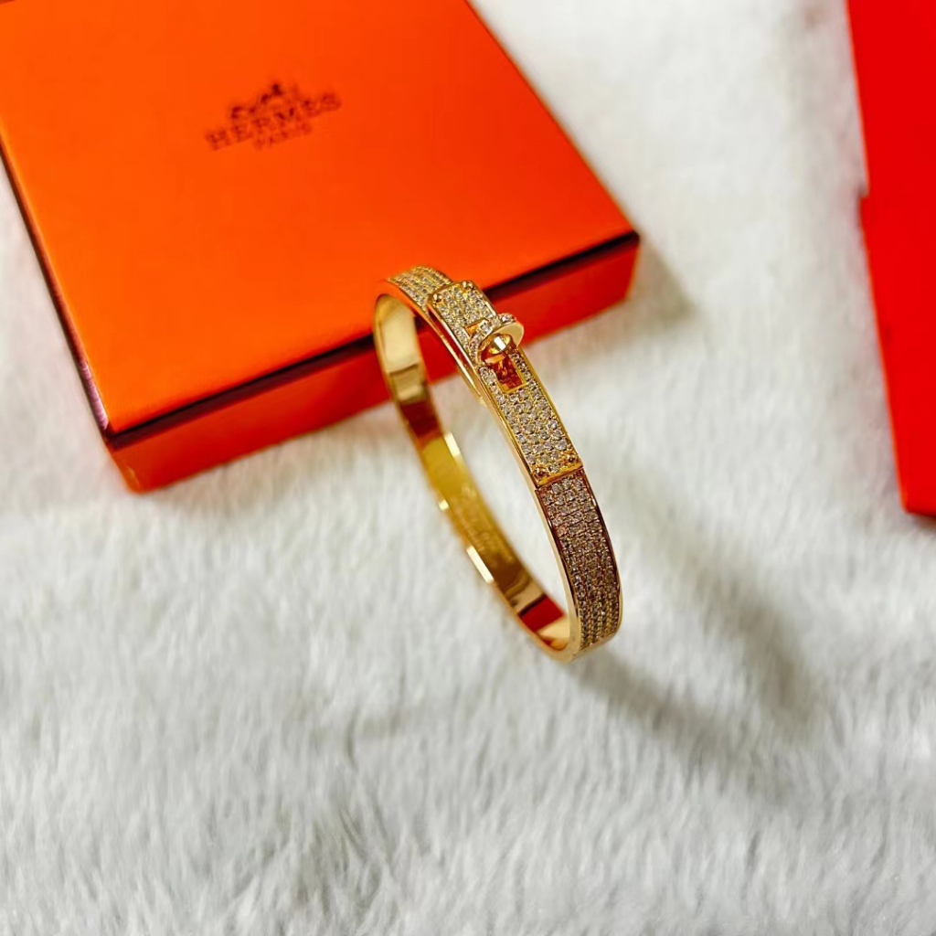 Hermes hermes kelly vòng tay kim cương đầy đủ