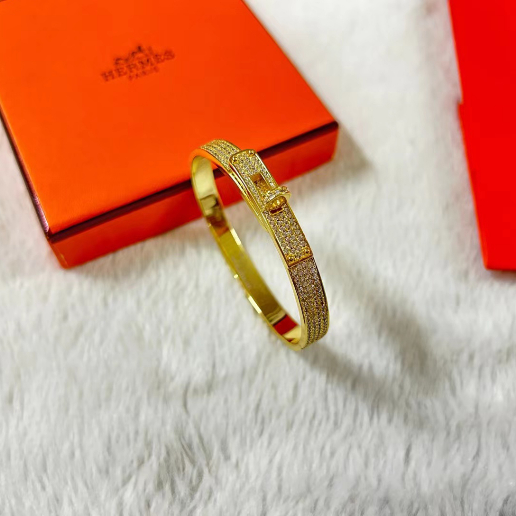 Hermes hermes kelly vòng tay kim cương đầy đủ