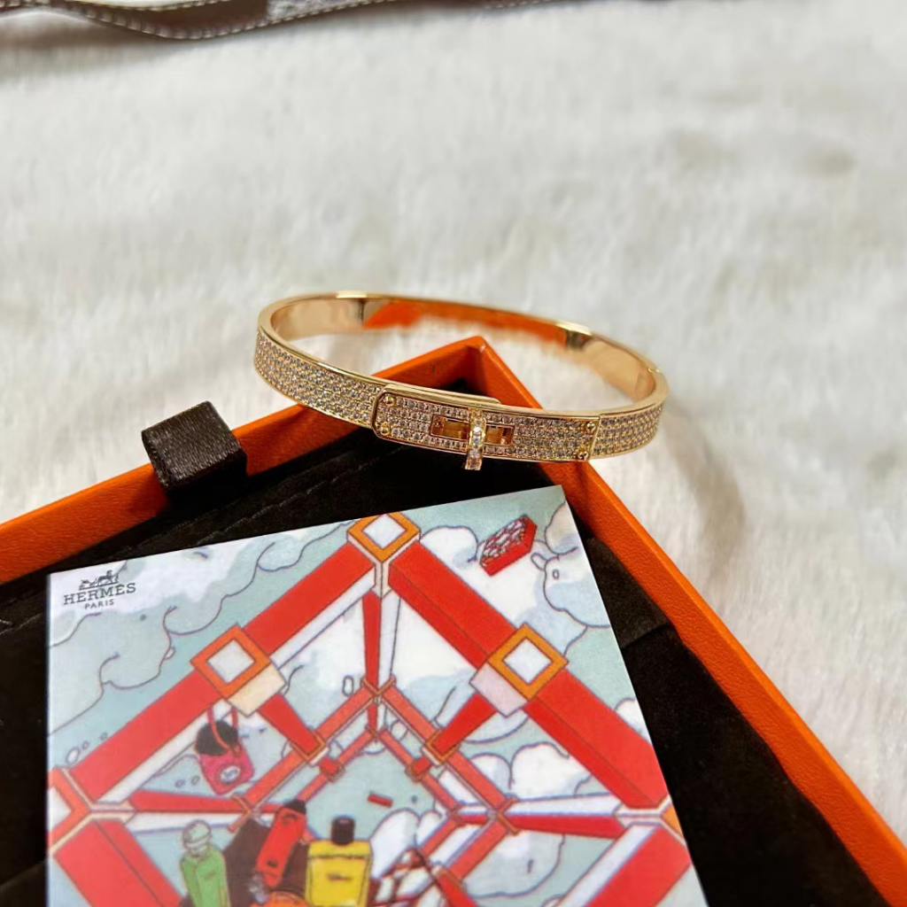 Hermes hermes kelly vòng tay kim cương đầy đủ