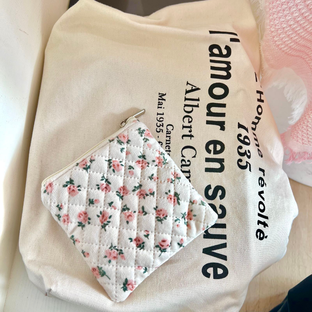 Thiết kế ban đầu túi đựng máy tính xách tay phong cách hàn quốc in hoa 13/14 inch