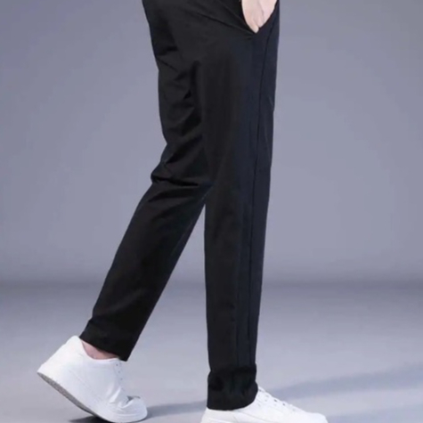 Quần Dài Thể Thao Vải Lụa Lạnh Mỏng Dáng Ôm Thoáng Khí Thời Trang Mùa Hè Cho Nam