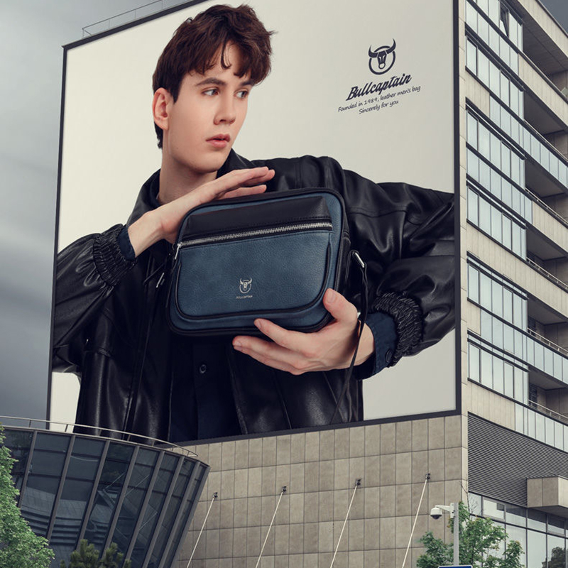 Túi đeo vai nam da bò chính hãng dung tích lớn túi nam tiện lợi túi đeo chéo nam thời trang cao cấp túi đeo chéo nam thời trang