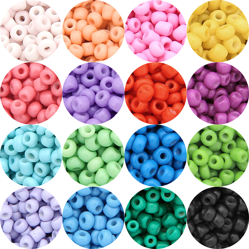 Chuỗi Hạt Thủy Tinh Màu Trơn 4mm Dùng Làm Vòng Tay / Cơm Nắm DIY