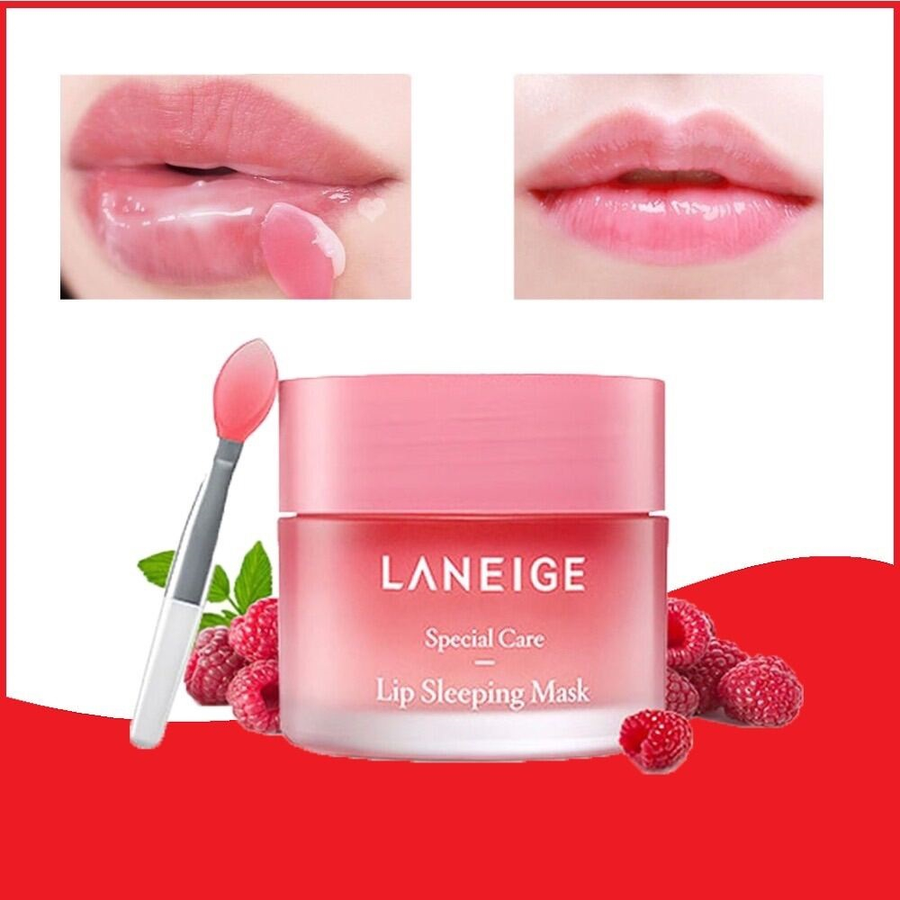❤️100% Chính Hãng❤️ Mặt nạ môi night repair moisturizing lipstick moisturizing strawberry jelly formal 20g