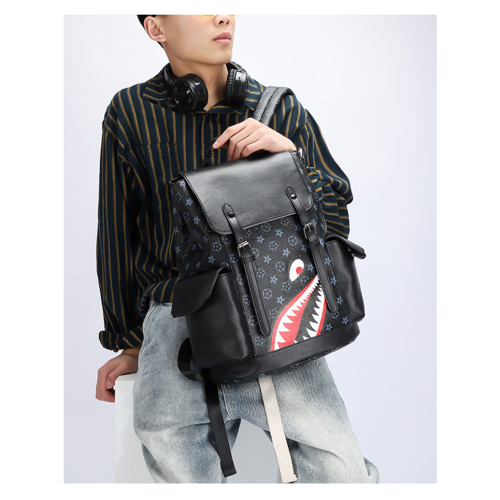 JINRU balo da nam balo đựng laptop cao cấp balo blackpink 2023 NEW K96T0EJ