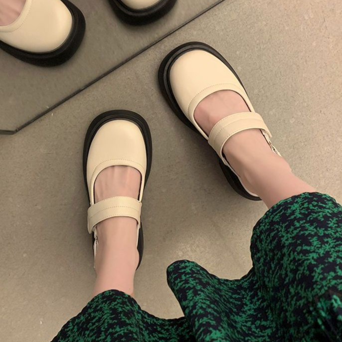 HHH Dép sandal nữ dép đi biển dép mary jane Đế Dày 2023NEW Thoải Mái Xinh Xắn 23062806