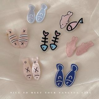 ✨✨Kẹp Tóc Hình Xương Cá Nhỏ Nhắn Dễ Thương Cho Nữ