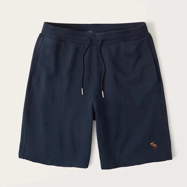 Abercrombie & fitch quần short nam cotton tinh khiết quần âu đi biển, quần short thể thao bên ngoài