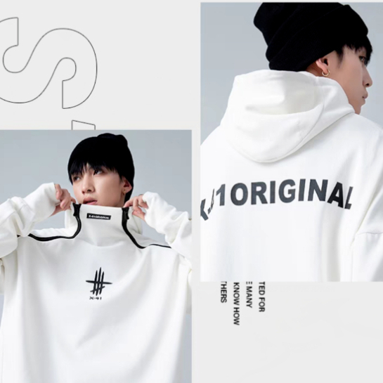 Nam phong cách hàn quốc dây kéo đôi in áo hoodie nữ tính khí giản dị thanh niên và thời trang áo hoodie chui đầu lãng mạn và thời trang áo hoodie nam cho các cặp đôi áo hoodie có dây kéo