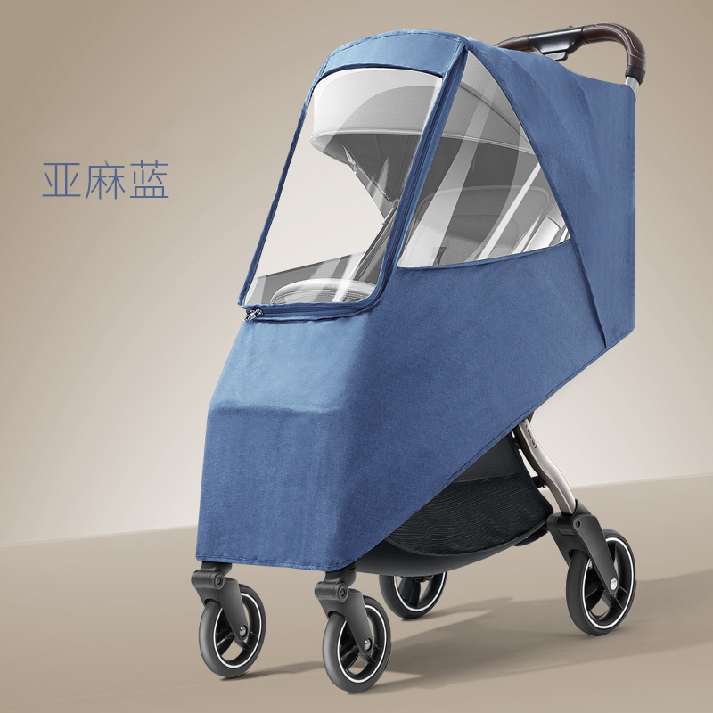 Babyfair Xe Đẩy Che Mưa Đa Năng Cho Bé Du Lịch Thời Tiết Lá Chắn Chống Nước Gió Bụi Lạnh