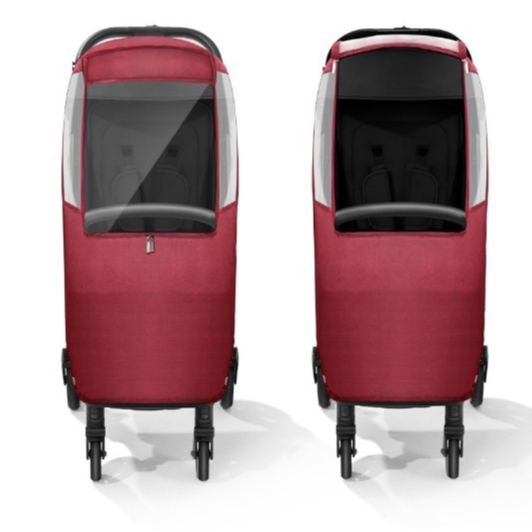 Babyfair Xe Đẩy Che Mưa Đa Năng Cho Bé Du Lịch Thời Tiết Lá Chắn Chống Nước Gió Bụi Lạnh