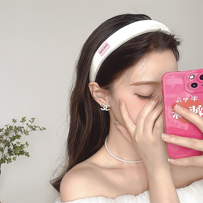Thời trang hàn quốc chữ ngôi sao băng đô nữ màu hồng kẹp tóc công chúa món quà sinh viên tinh tế